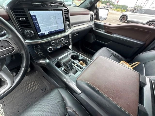 Used 2022 Agate Black Metallic Ford Lariat image 13