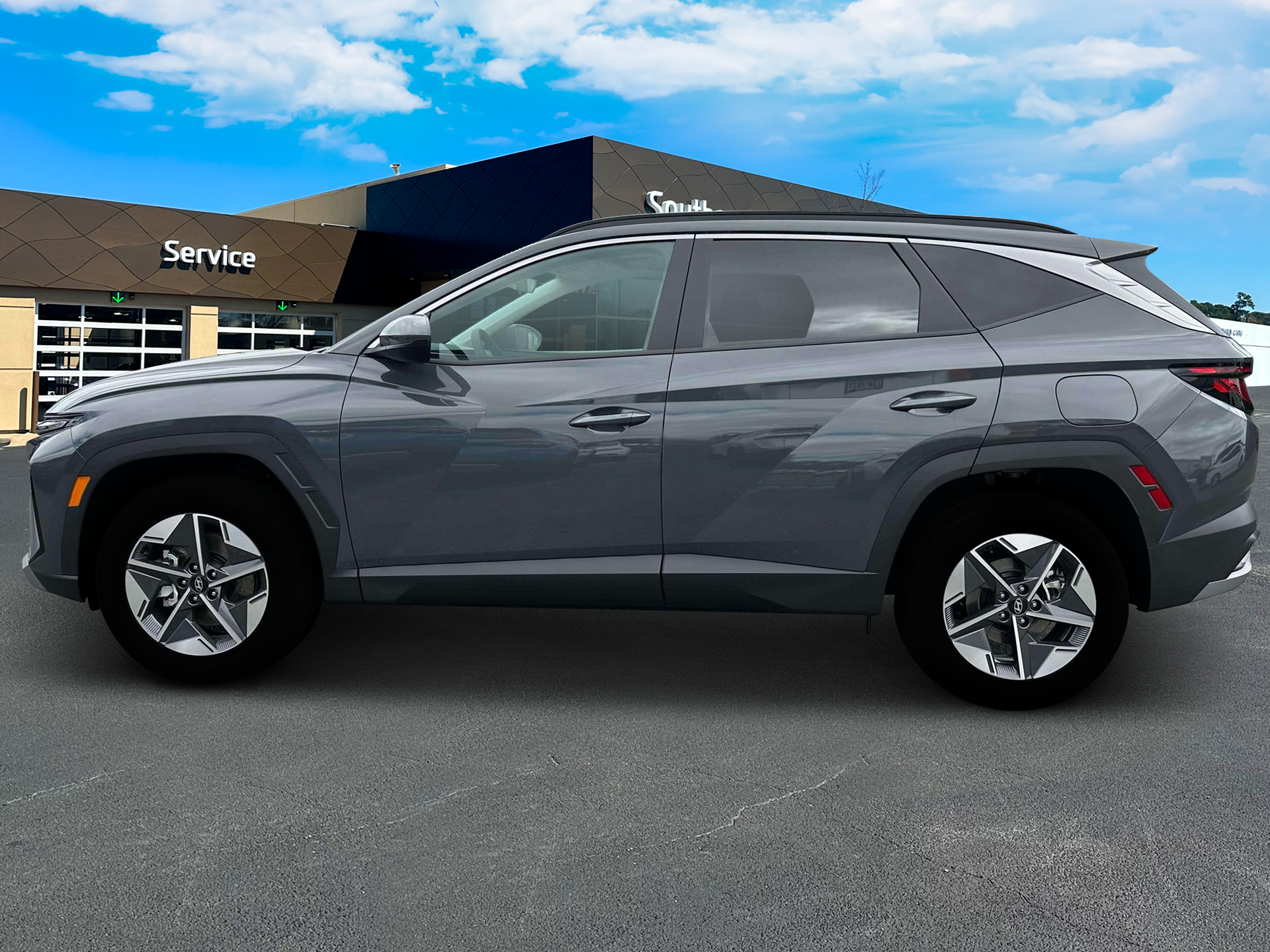 New 2026 Gray Hyundai SEL AWD image 3