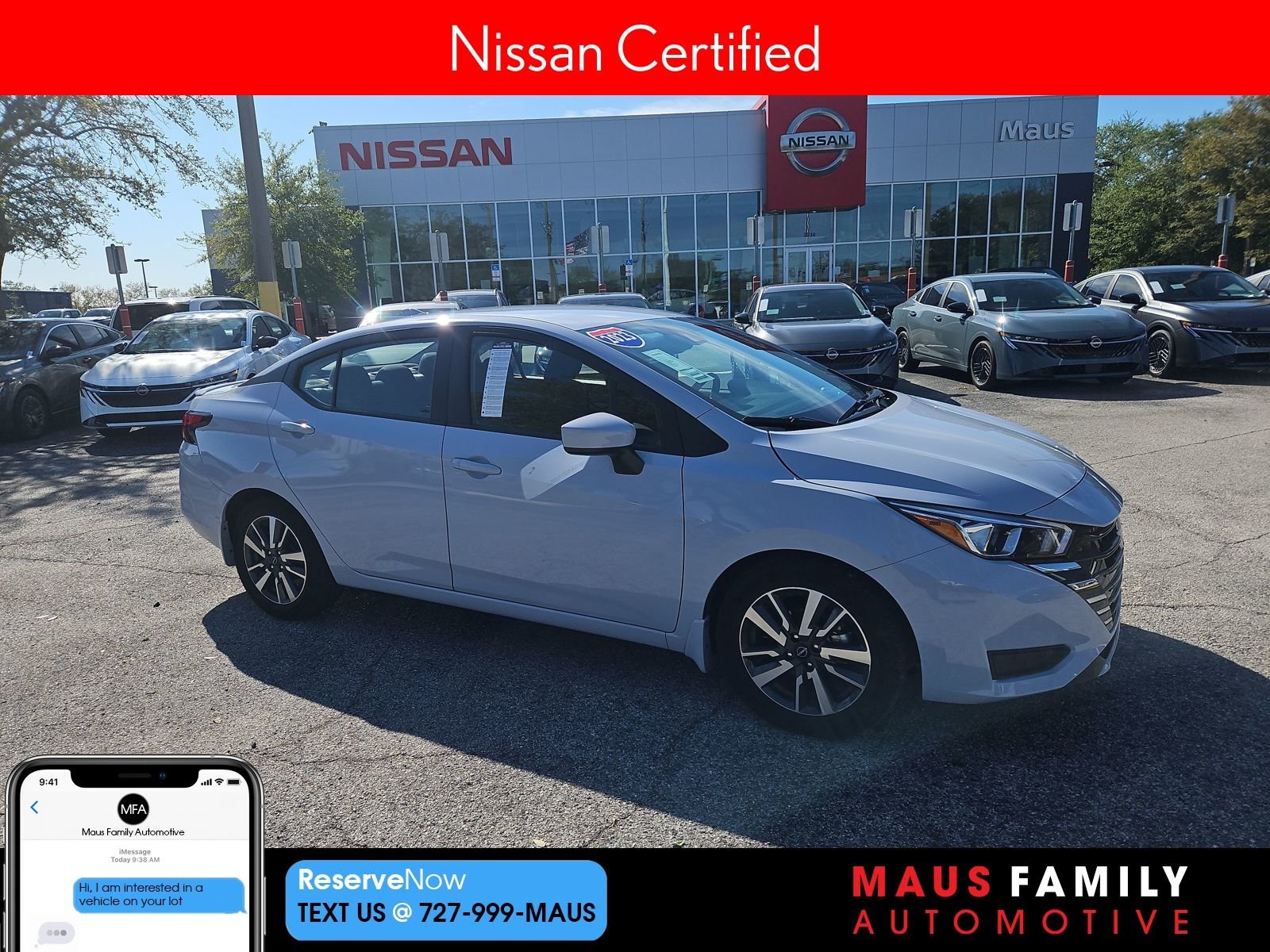 2023 Nissan Versa Sedan SV