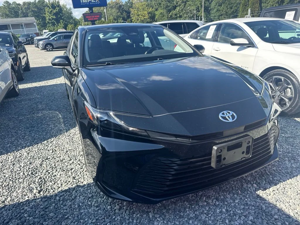 Used 2025 Black Toyota LE image 2