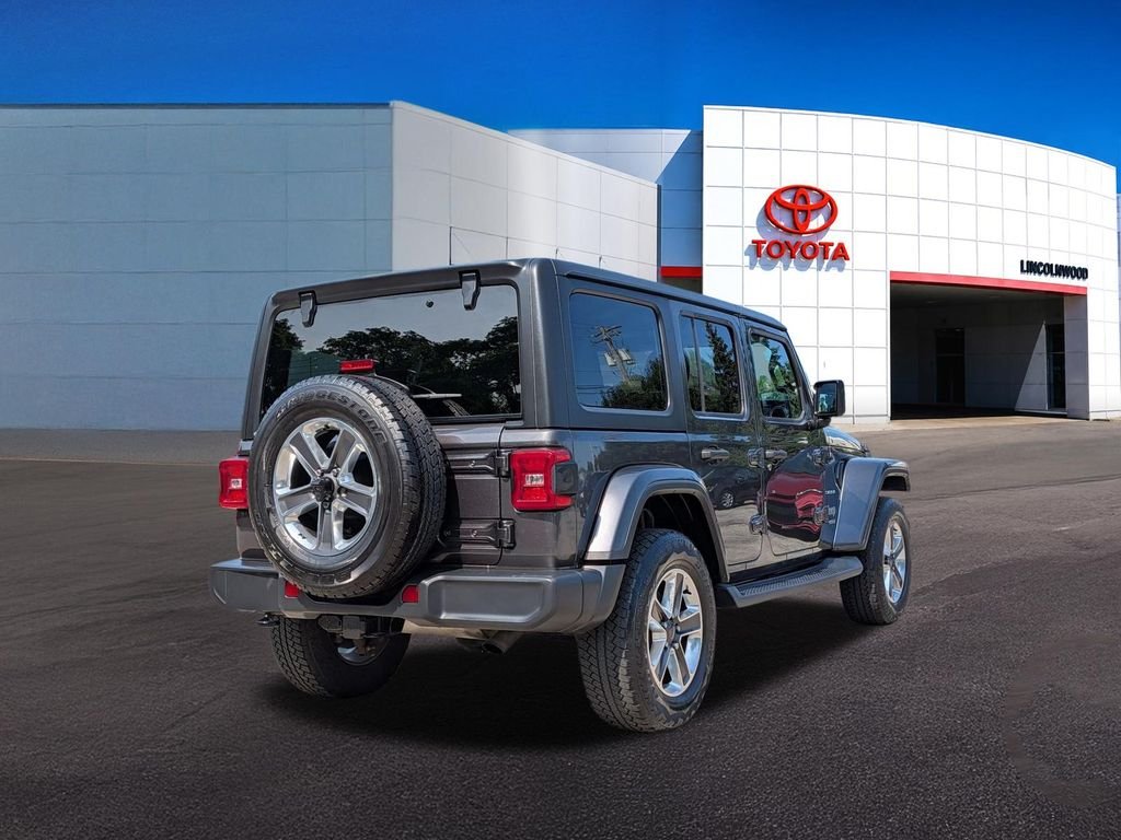 Used 2018 Gray Jeep Unlimited Sahara image 10