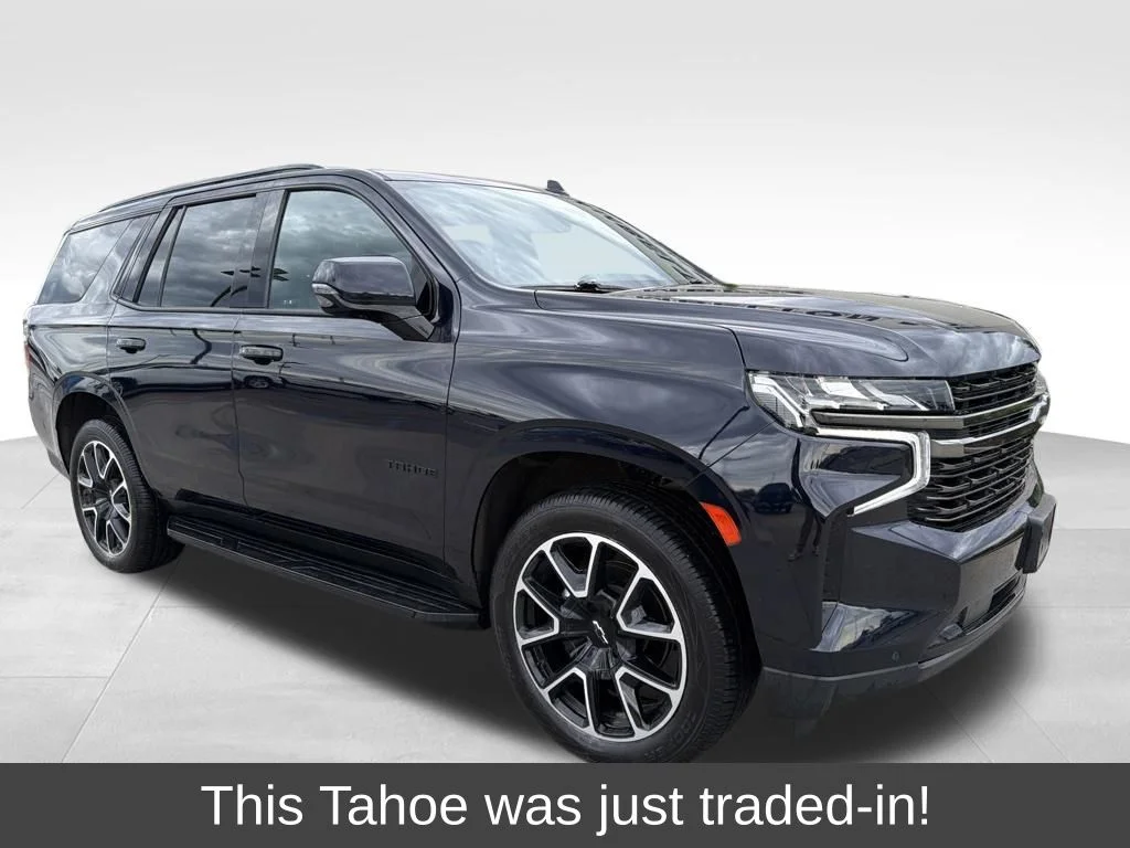 Certified Used 2022 Midnight Blue Metallic Chevrolet RST image 1