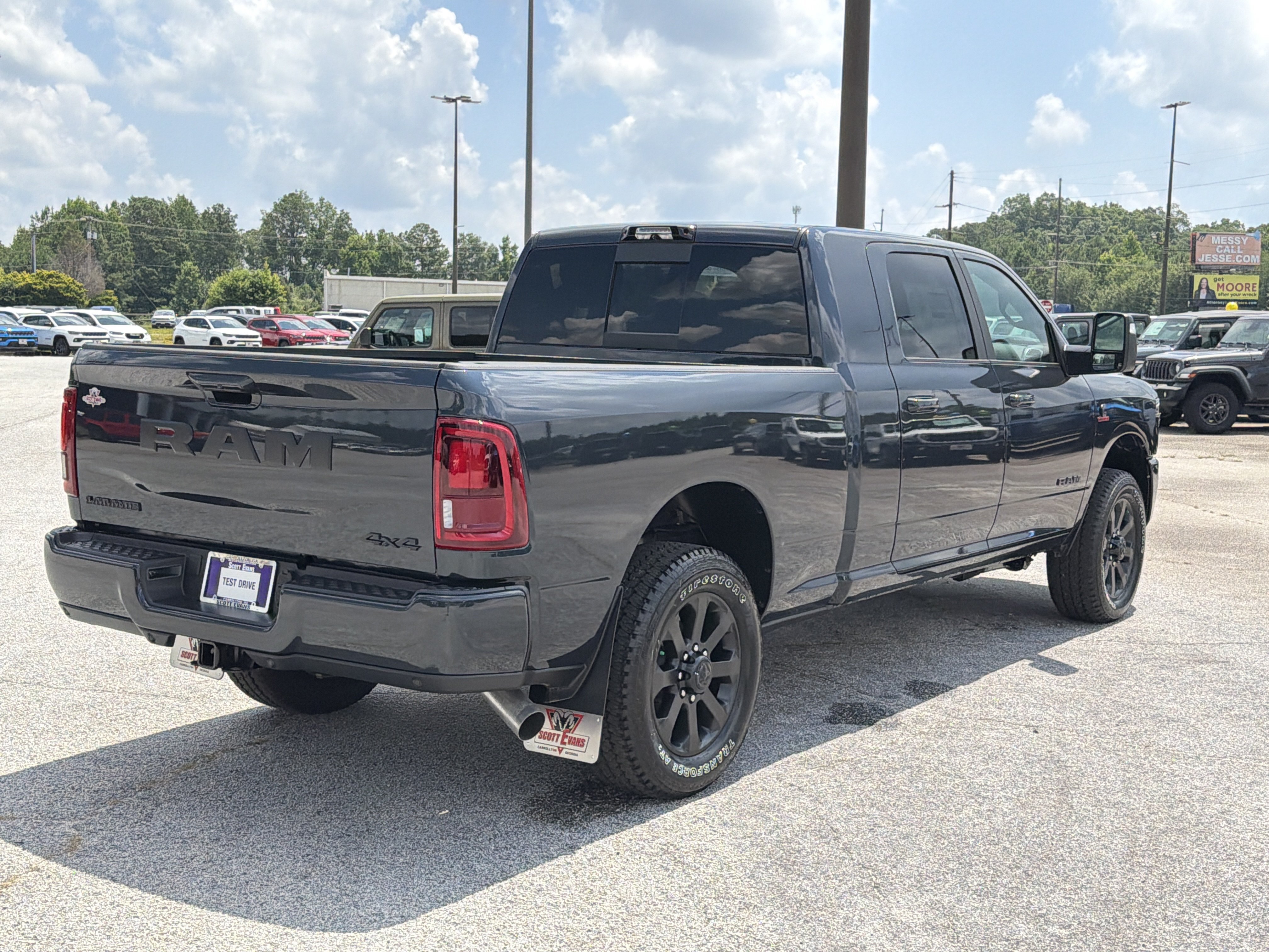 New 2026 Forged Blue Metallic Exterior Paint RAM Laramie image 8
