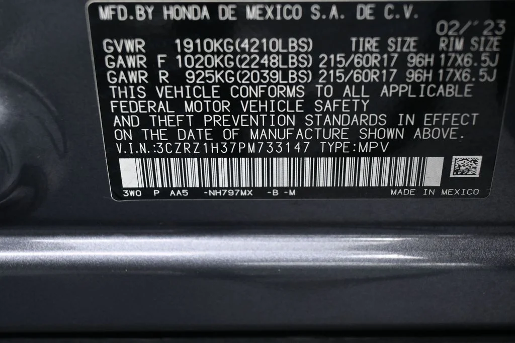 Used 2023 Gray Honda LX image 15