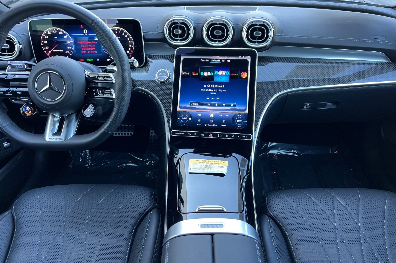New 2025 Obsidian Black Metallic Mercedes-Benz C 63 S AMG® image 3