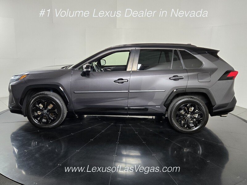 Used 2023 Midnight Black Metallic Toyota XSE image 3