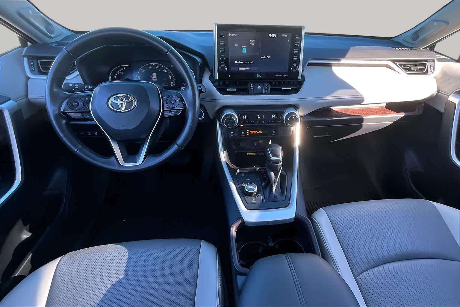Used 2022 Silver Sky Metallic Toyota Hybrid Limited image 16