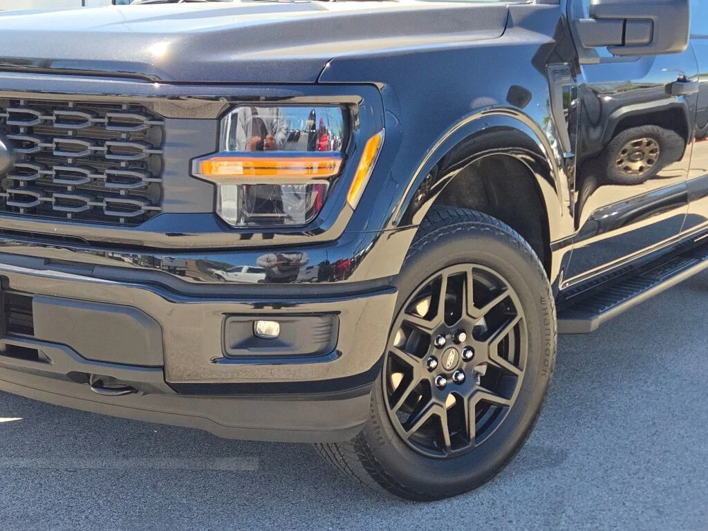 Used 2024 Agate Black Metallic Ford STX image 3