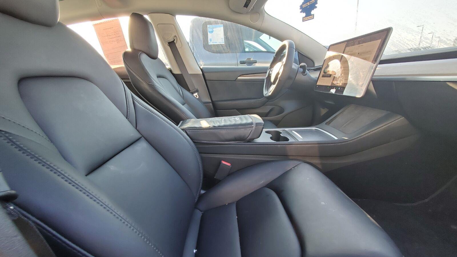 Used 2023 Midnight Silver Metallic Tesla RWD image 4