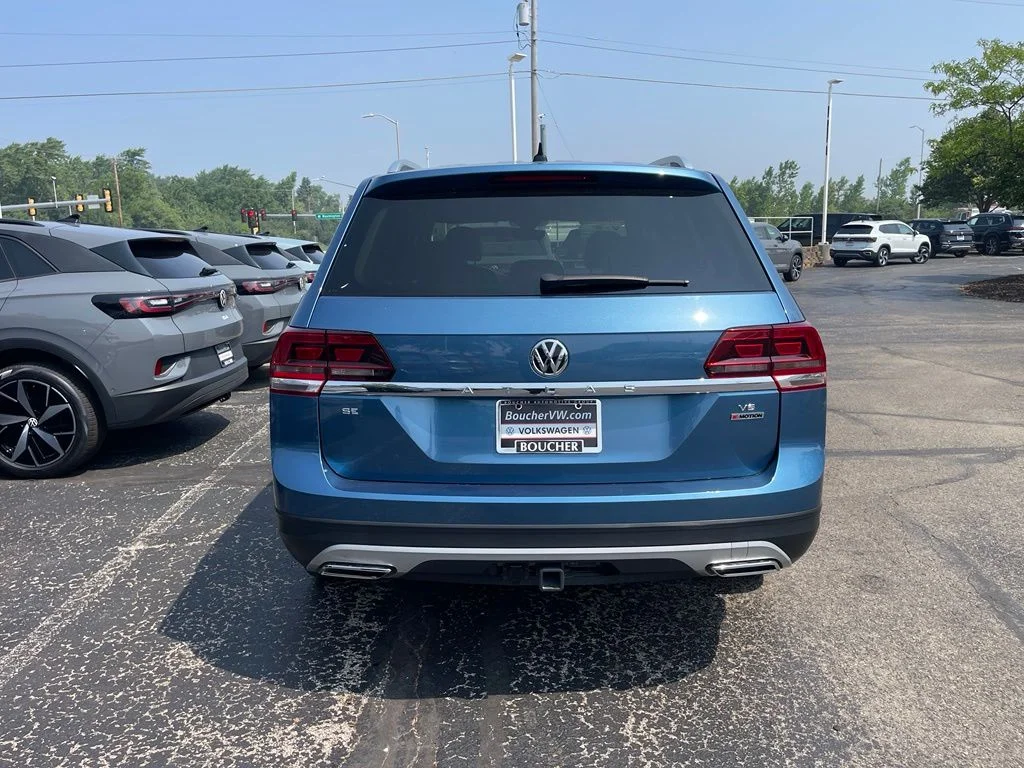 Used 2019 Pacific Blue Metallic Volkswagen 3.6L V6 SE image 4