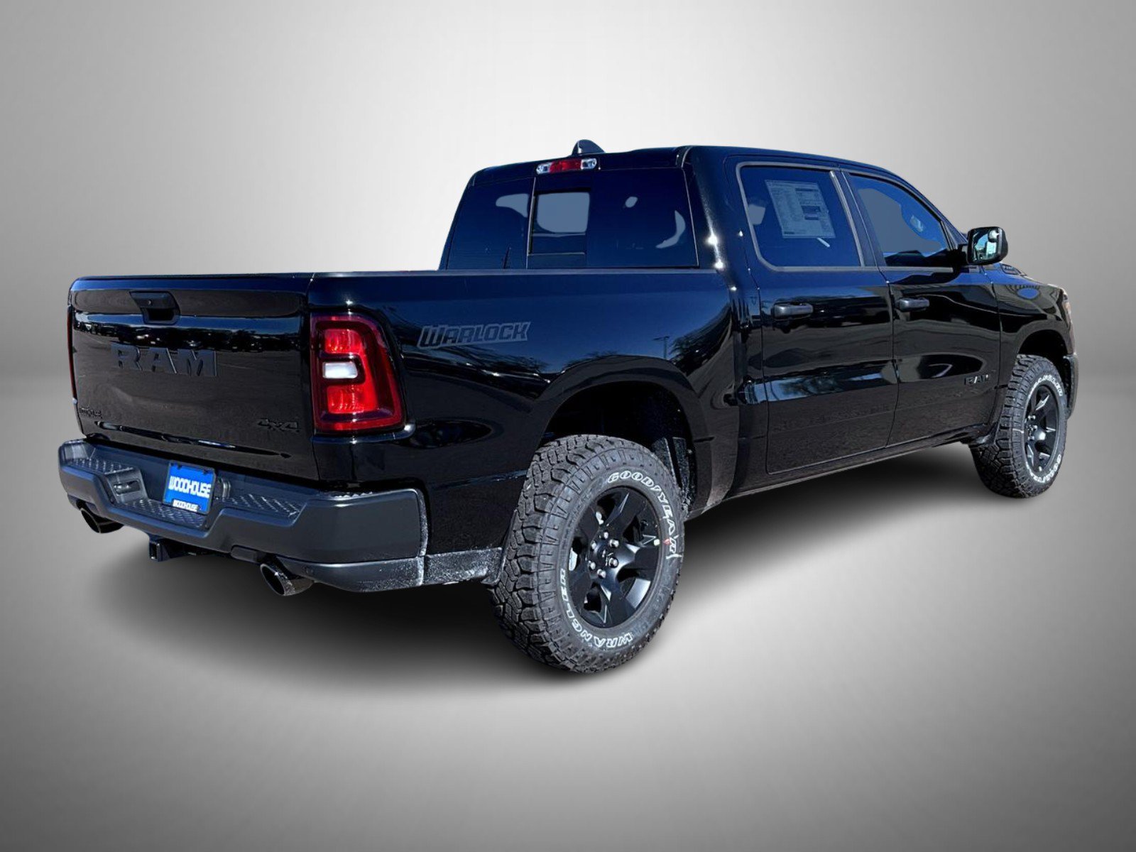 New 2027 Diamond Black Crystal Pearl-Coat Exterior Paint RAM Warlock image 5