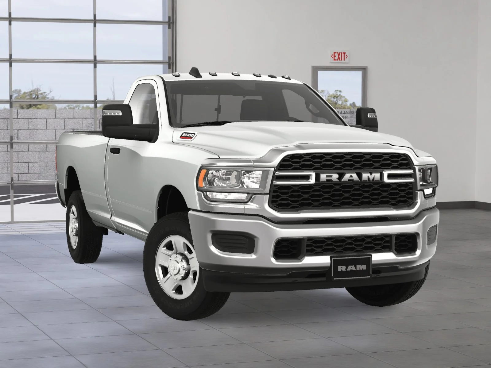 Used 2024 Bright White Clearcoat Ram Tradesman image 8