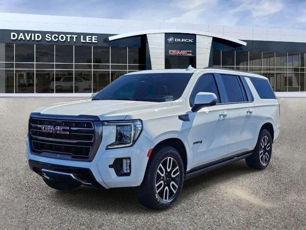 Used 2023 Summit White GMC AT4 image 1