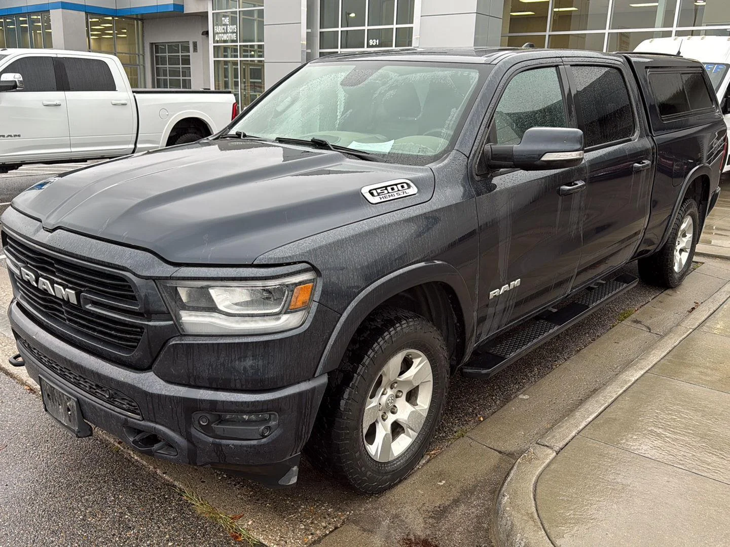Used 2019 Maximum Steel Metallic Clearcoat Ram Laramie image 1