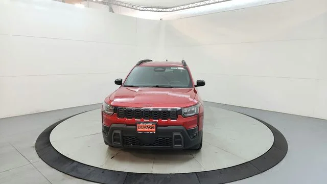 New 2026 Red Hot Pearl-Coat Exterior Paint Jeep Laredo image 2