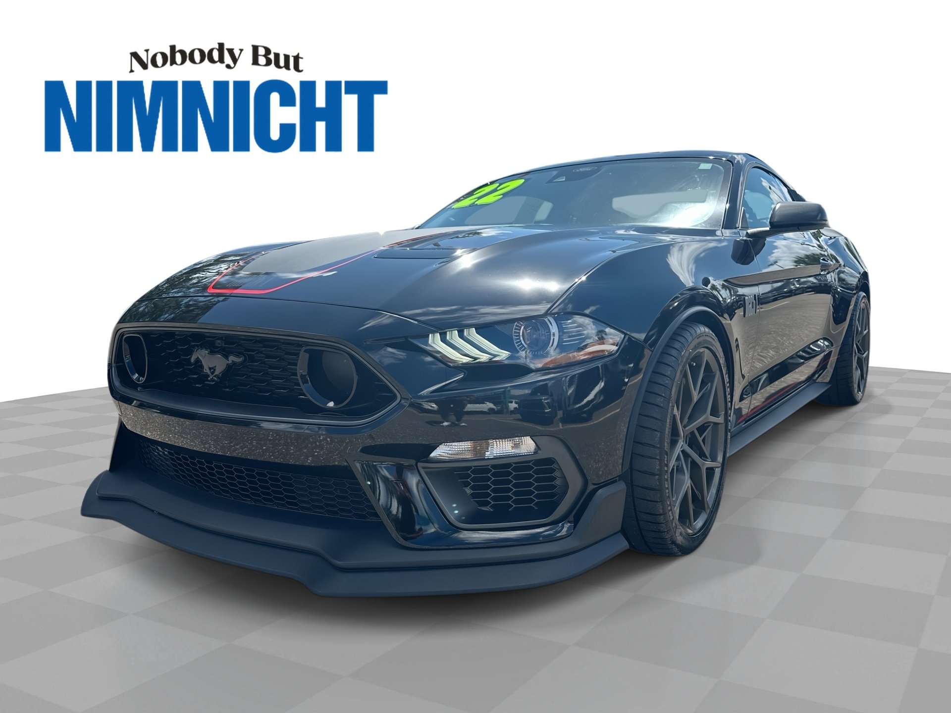 Used 2022 Black Ford Mach 1 image 1