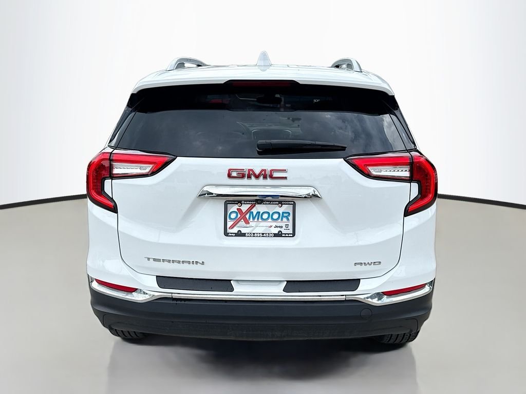Used 2022 Summit White GMC SLT image 6