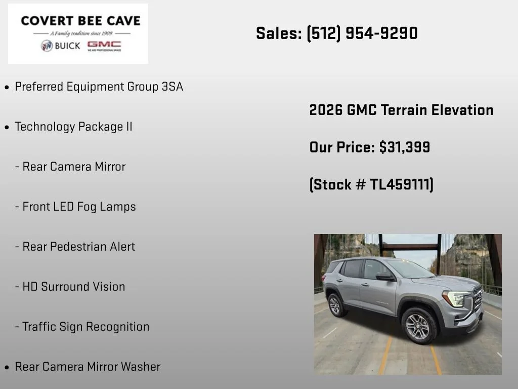 2026 GMC Terrain Elevation - Photo 6