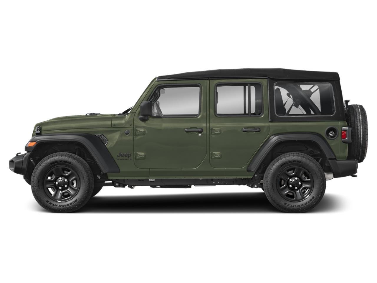 Used 2024 Sarge Green Clearcoat Jeep Sport S image 12