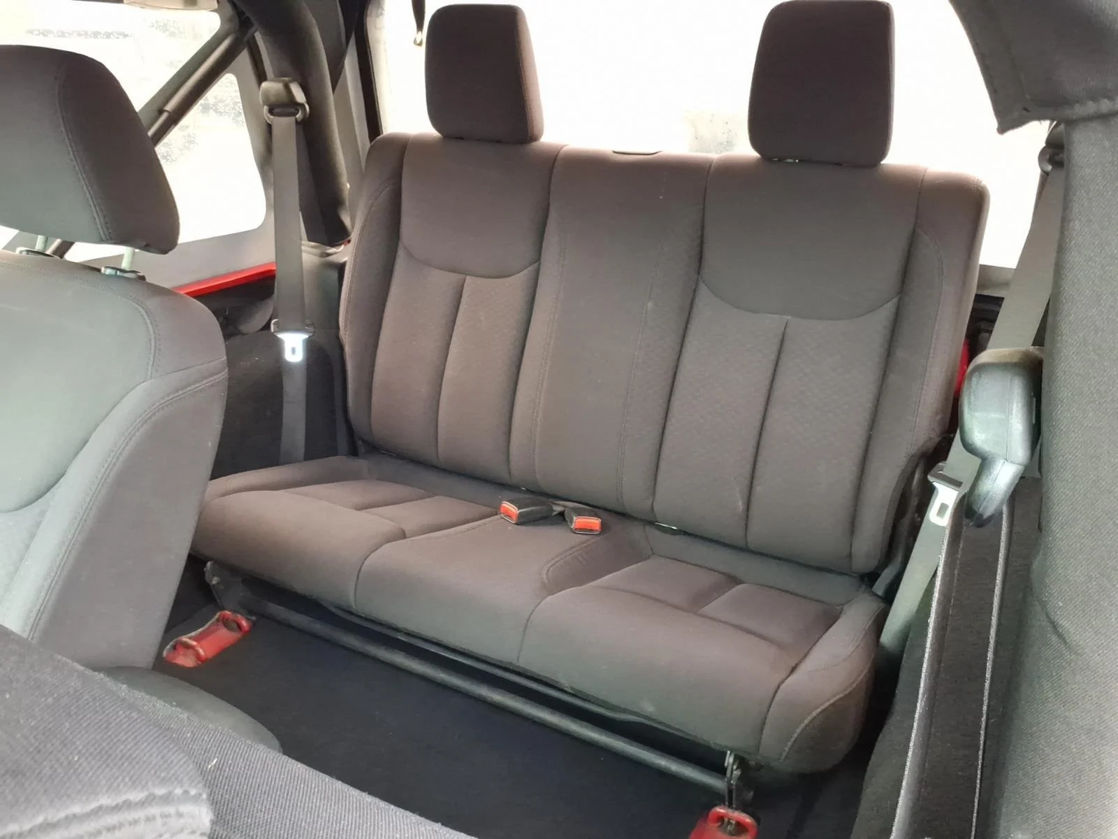 Used 2013 Flame Red Clearcoat Jeep Sport image 19