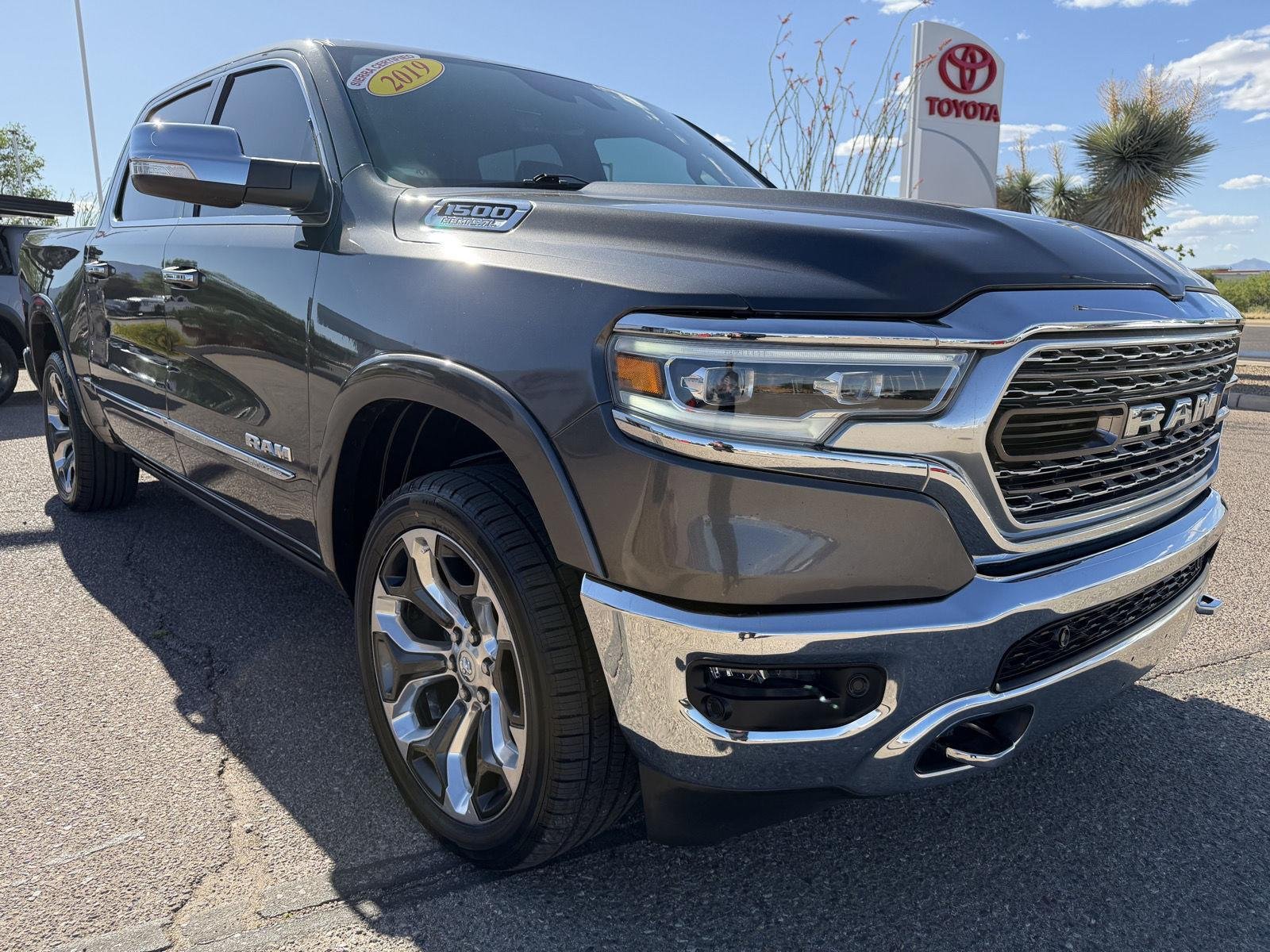 Used 2019 Granite Crystal Metallic Clearcoat Ram Limited image 17