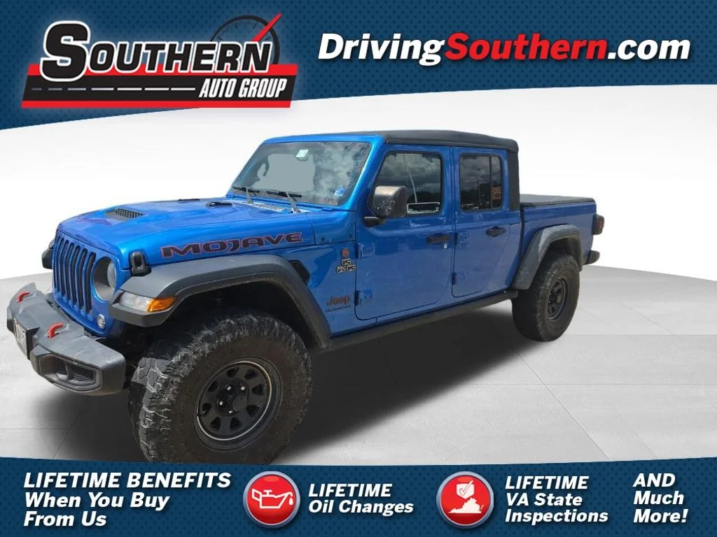 Used 2021 Blue Jeep Mojave image 1