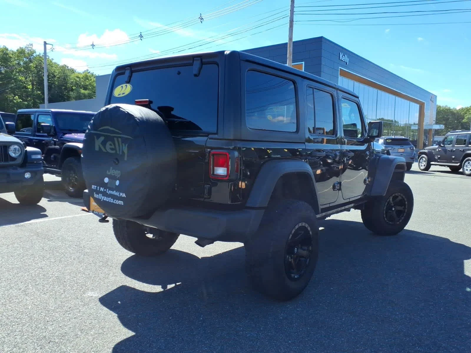 Certified Used 2022 Black Clearcoat Jeep Unlimited Sport S image 7