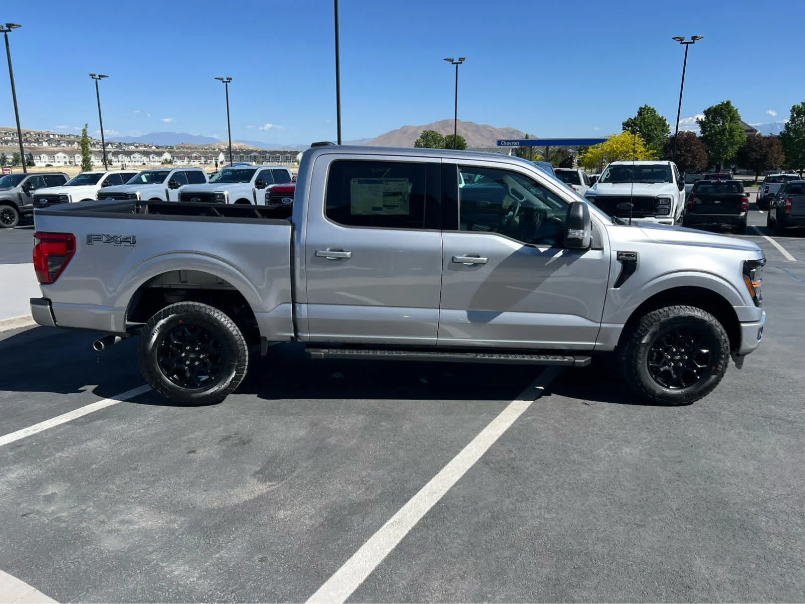 New 2026 Iconic Silver Metallic Ford XLT image 6