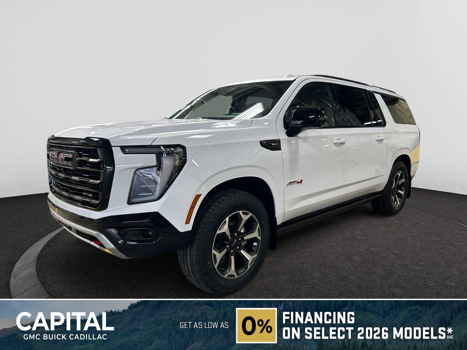 New 2026 Summit White GMC AT4 Ultimate image 1