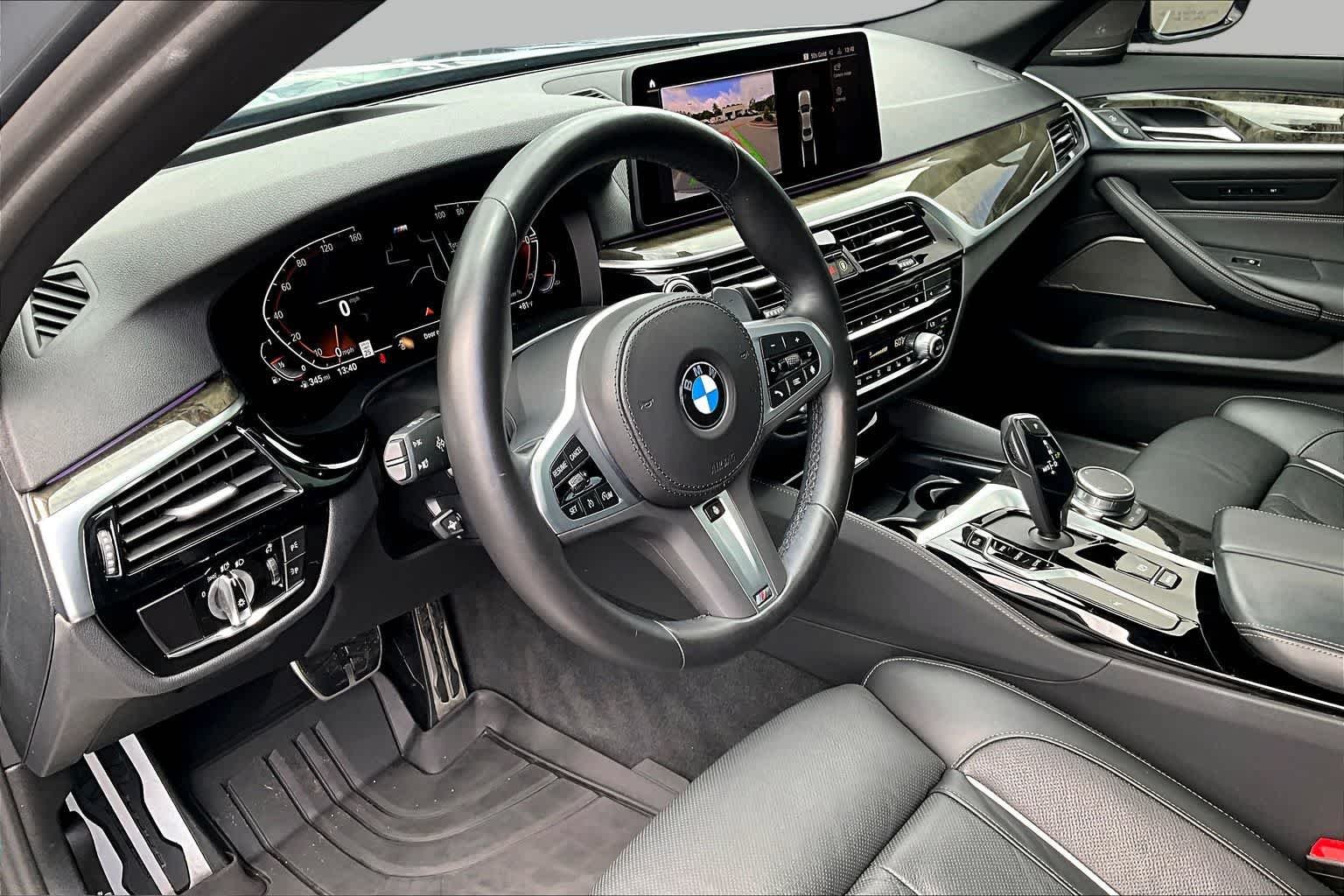 Certified Used 2023 Skyscraper Gray Metallic BMW 540i image 19