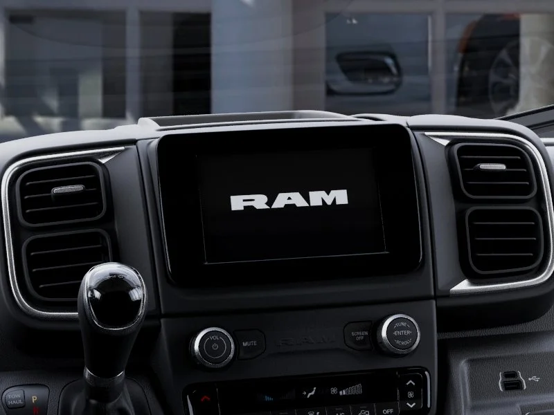 New 2026 Bright White Clear-Coat Exterior Paint RAM SLT image 18