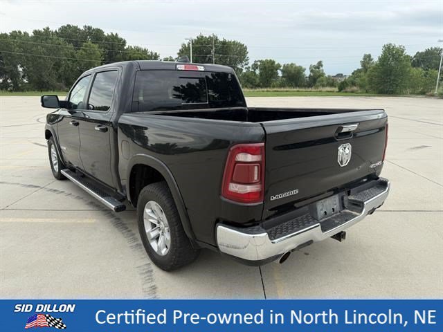 Used 2022 Diamond Black Crystal Pearlcoat Ram Laramie image 7