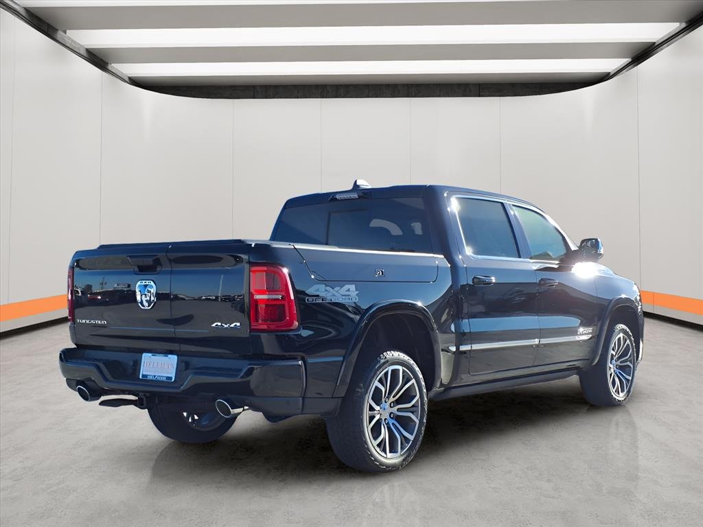 New 2026 Diamond Black Crystal Pearl-Coat Exterior Paint RAM Tungsten image 6