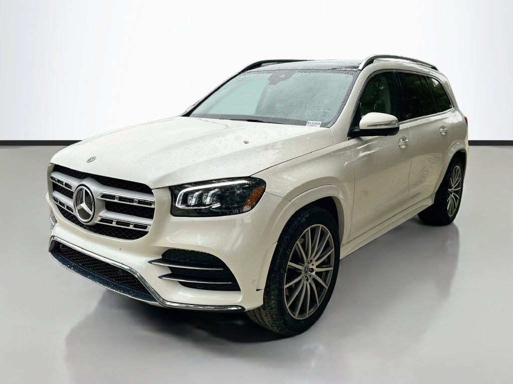 Used 2022 White Mercedes-Benz GLS 450 image 1