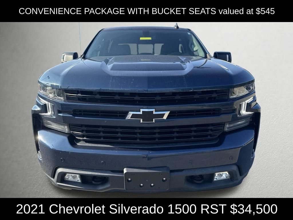 Used 2021 Blue Metallic Chevrolet RST image 8