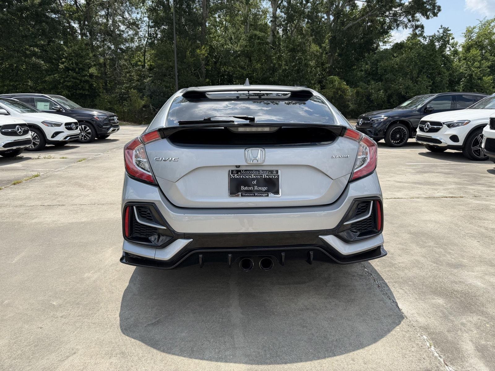 Used 2021 Lunar Silver Metallic Honda Sport image 19