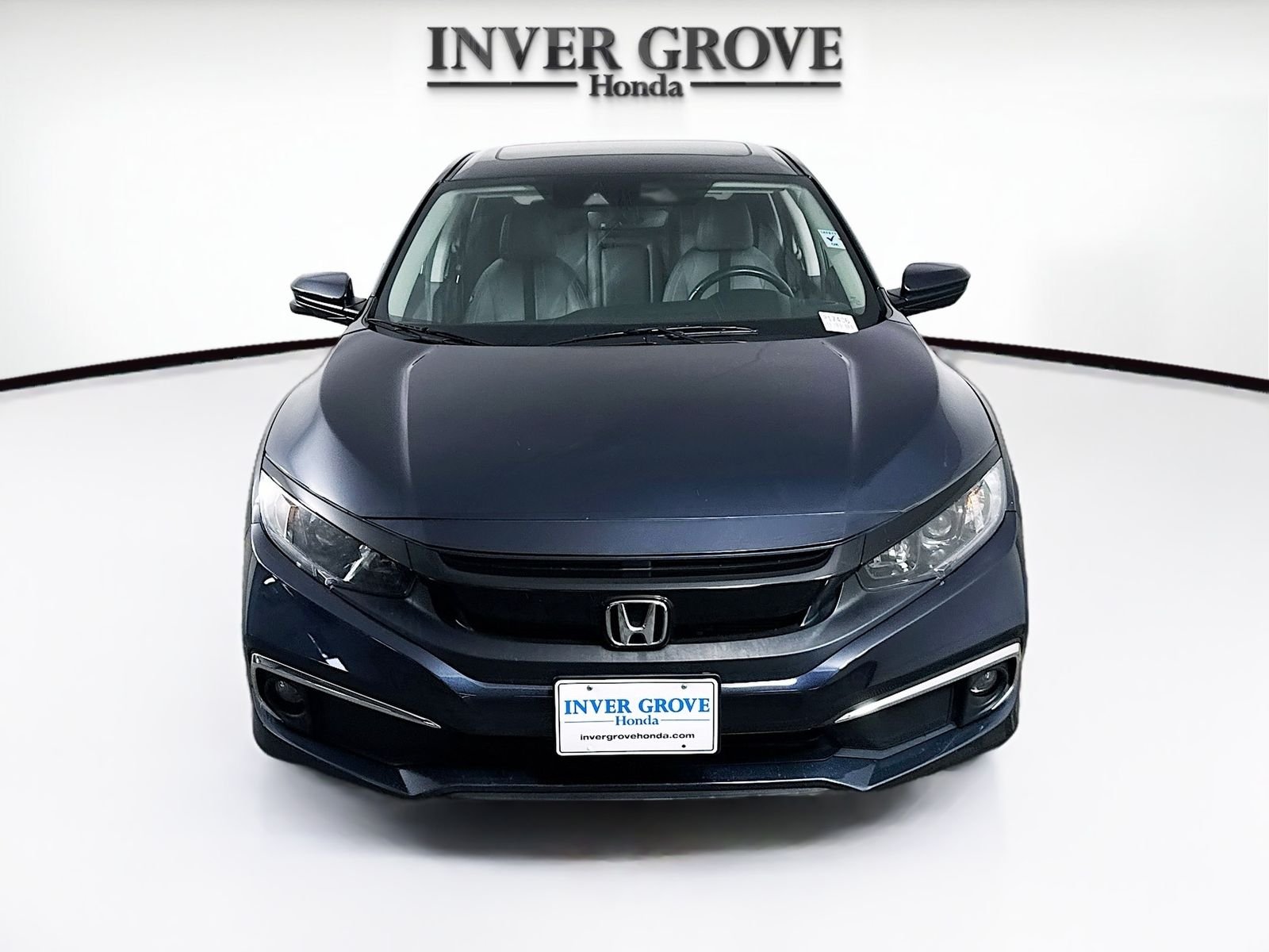 Used 2019 Honda Civic EX-L with VIN JHMFC1F72KX014485 for sale in Inver Grove Heights, Minnesota