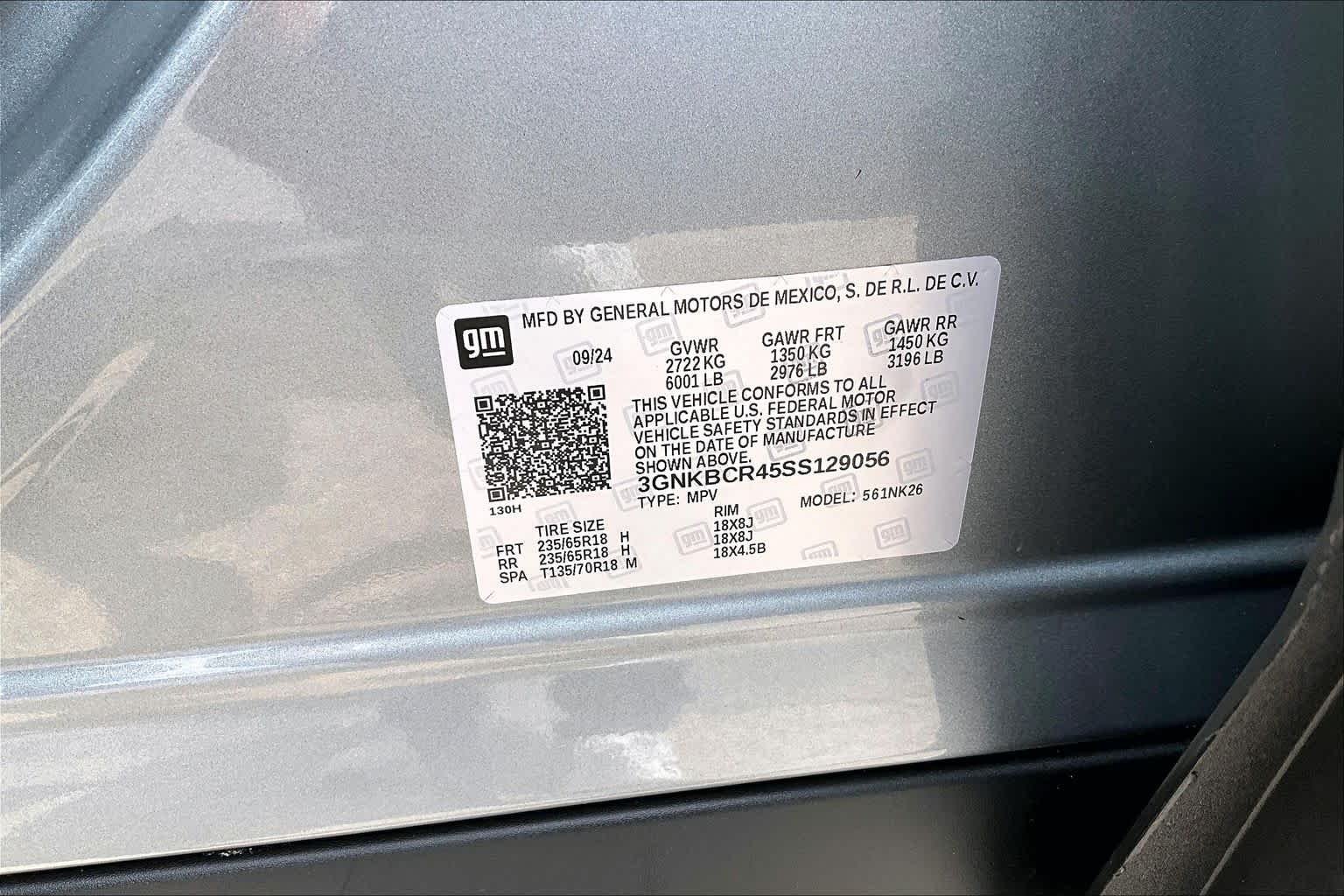 Used 2025 Sterling Gray Metallic Chevrolet LT image 33