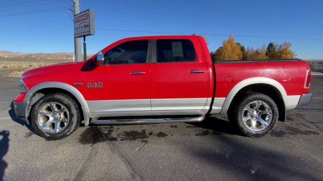 Used 2014 Flame Red Clearcoat Ram Laramie image 5