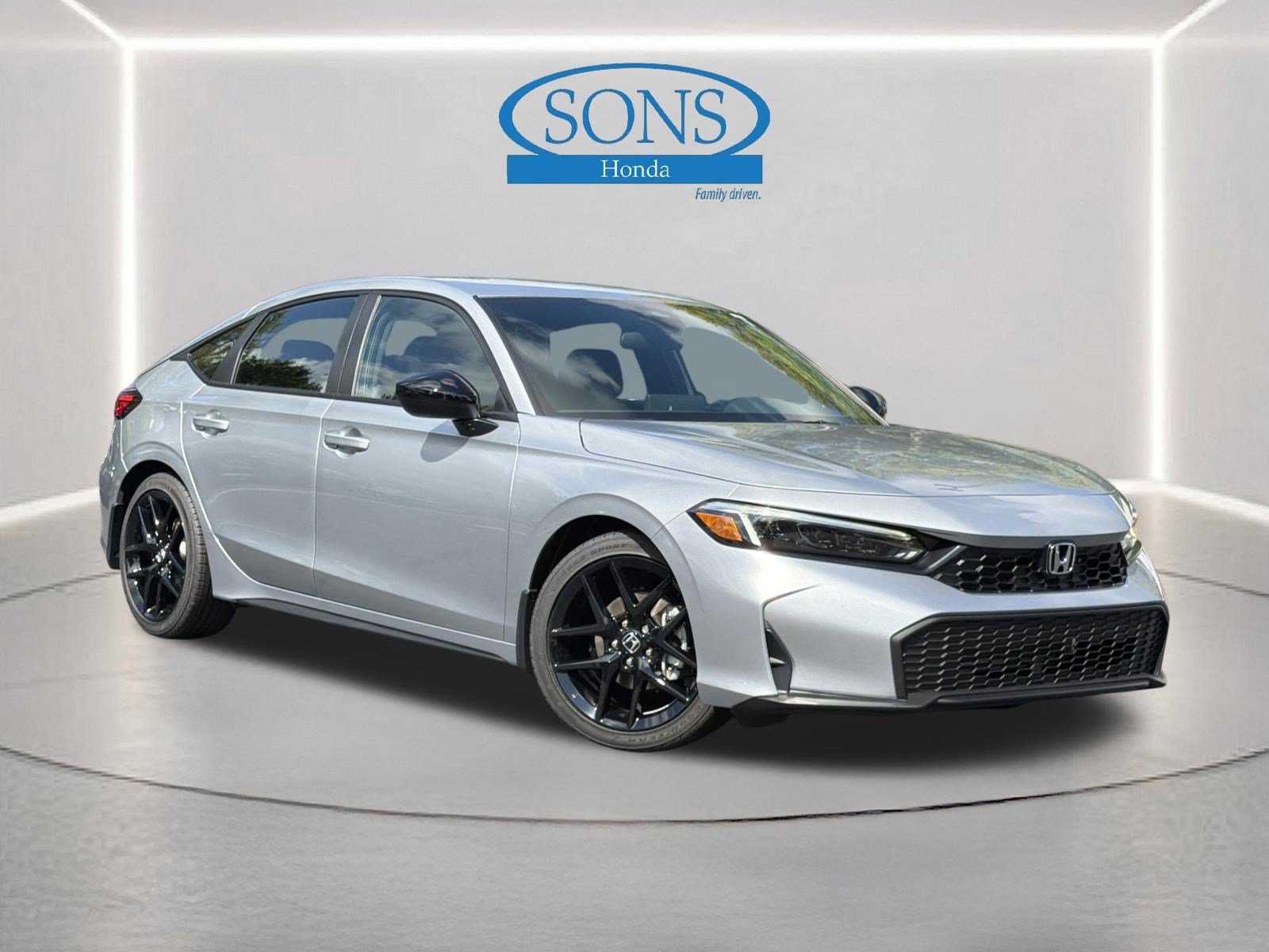 New 2026 Solar Silver Metallic Honda Sport image 1