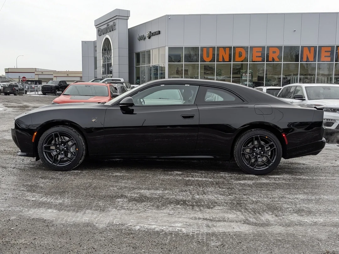 New 2026 Black Dodge Scat Pack Plus - - AWD - 18 Speaker Premium Audio - Blacktop Package - Hurricane HO & More! image 5