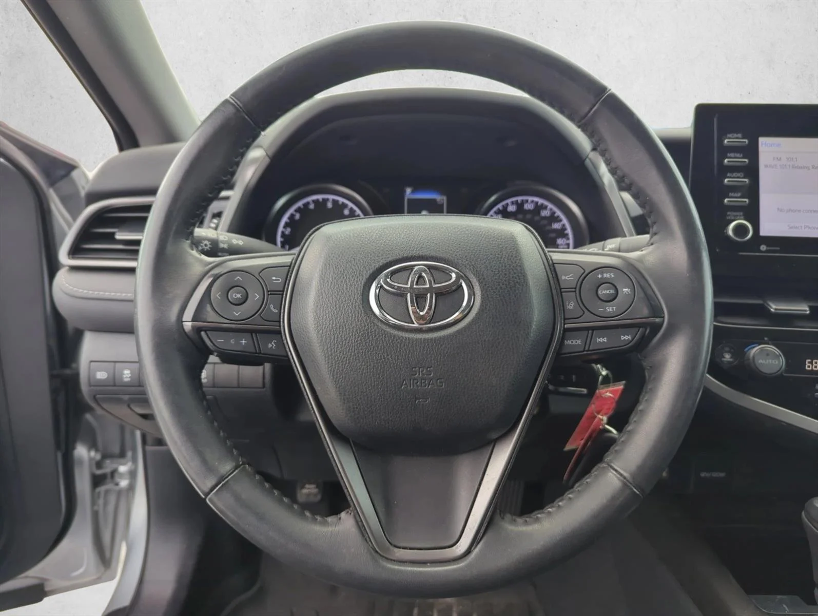 Used 2023 Celestial Silver Metallic Toyota SE image 16