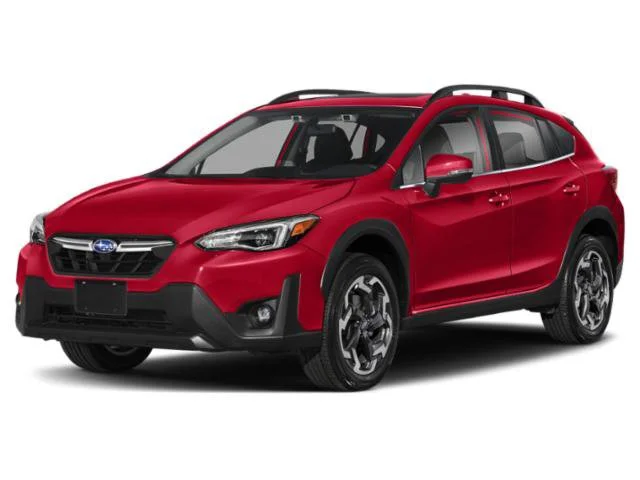 Used 2022 Pure Red Subaru Limited image 1