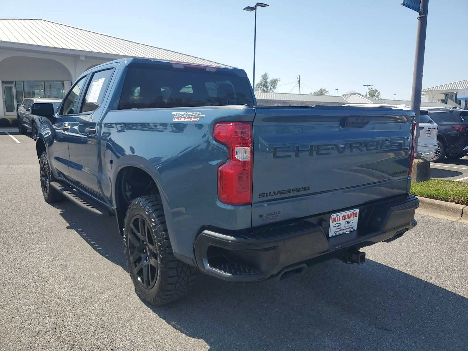 Used 2024 Lakeshore Blue Metallic Chevrolet Custom Trail Boss image 3