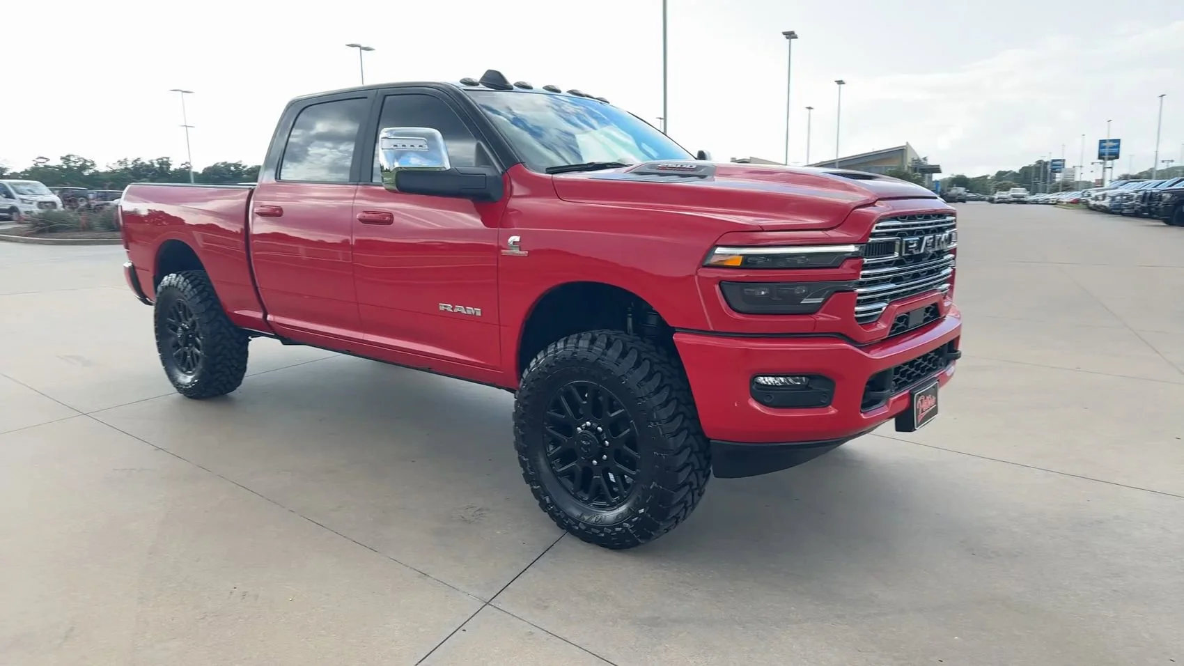 New 2026 Flame Red Clearcoat Ram Laramie image 2