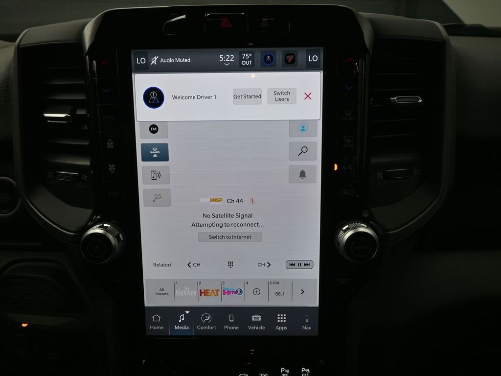 New 2026 Diamond Black Crystal Pearlcoat RAM Tradesman image 4