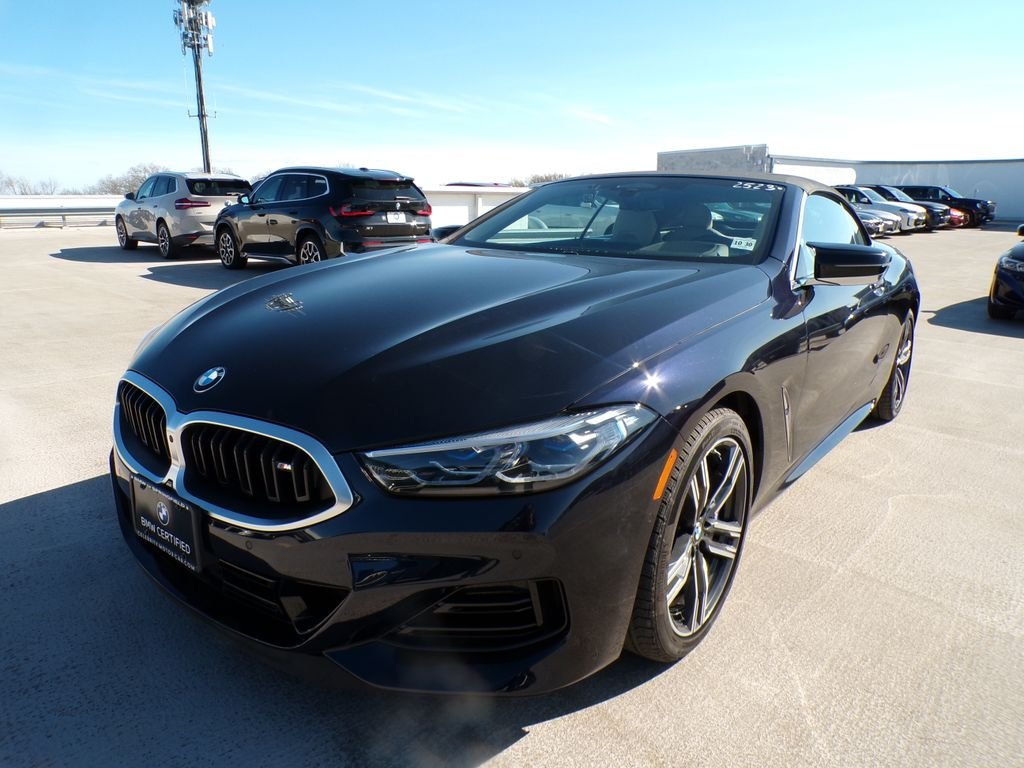 Certified Used 2025 Carbon Black Metallic BMW M850i xDrive image 3