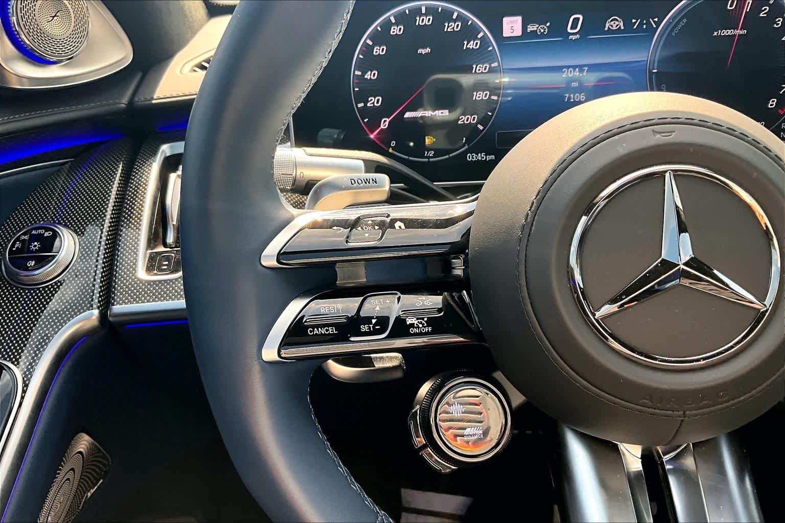 Used 2025 Obsidian Black Metallic Mercedes-Benz AMG® S 63 E image 24