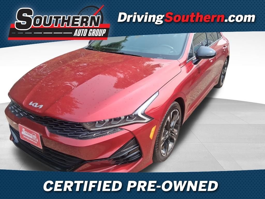 Used 2023 Red Kia GT-Line image 1