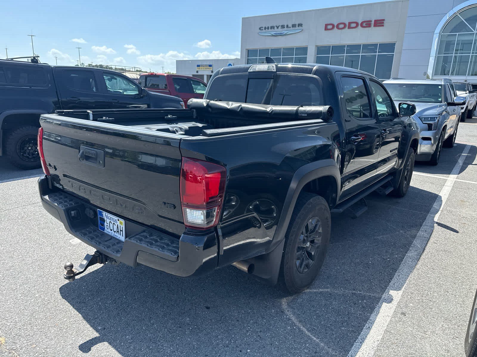 Used 2021 Midnight Black Metallic Toyota SR5 image 3